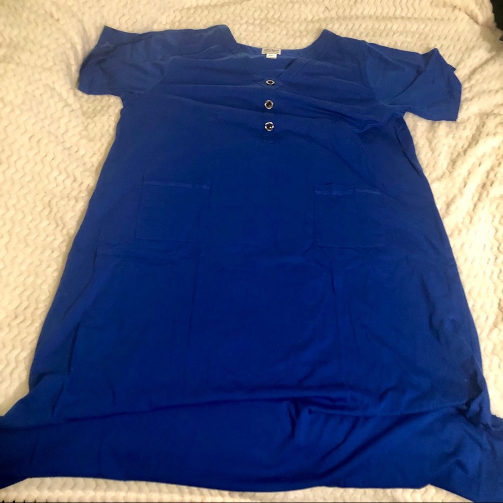 NIB Blue Housedress